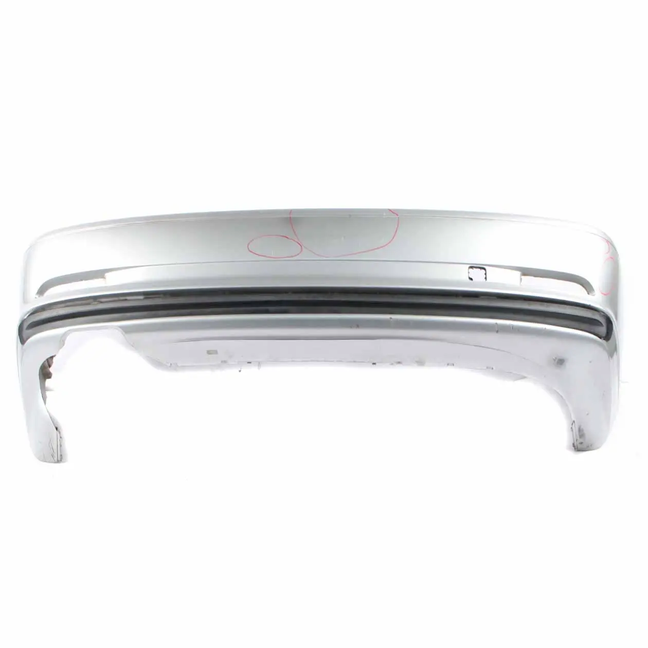 Bumper Rear BMW E46 Coupe Cabrio Trim Panel PDC Titan Silver Metallic - 354