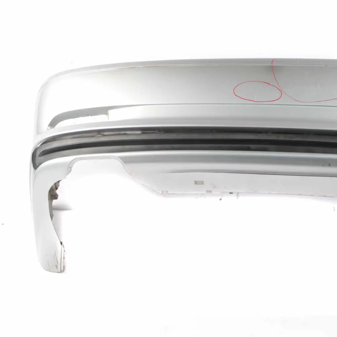 Bumper Rear BMW E46 Coupe Cabrio Trim Panel PDC Titan Silver Metallic - 354