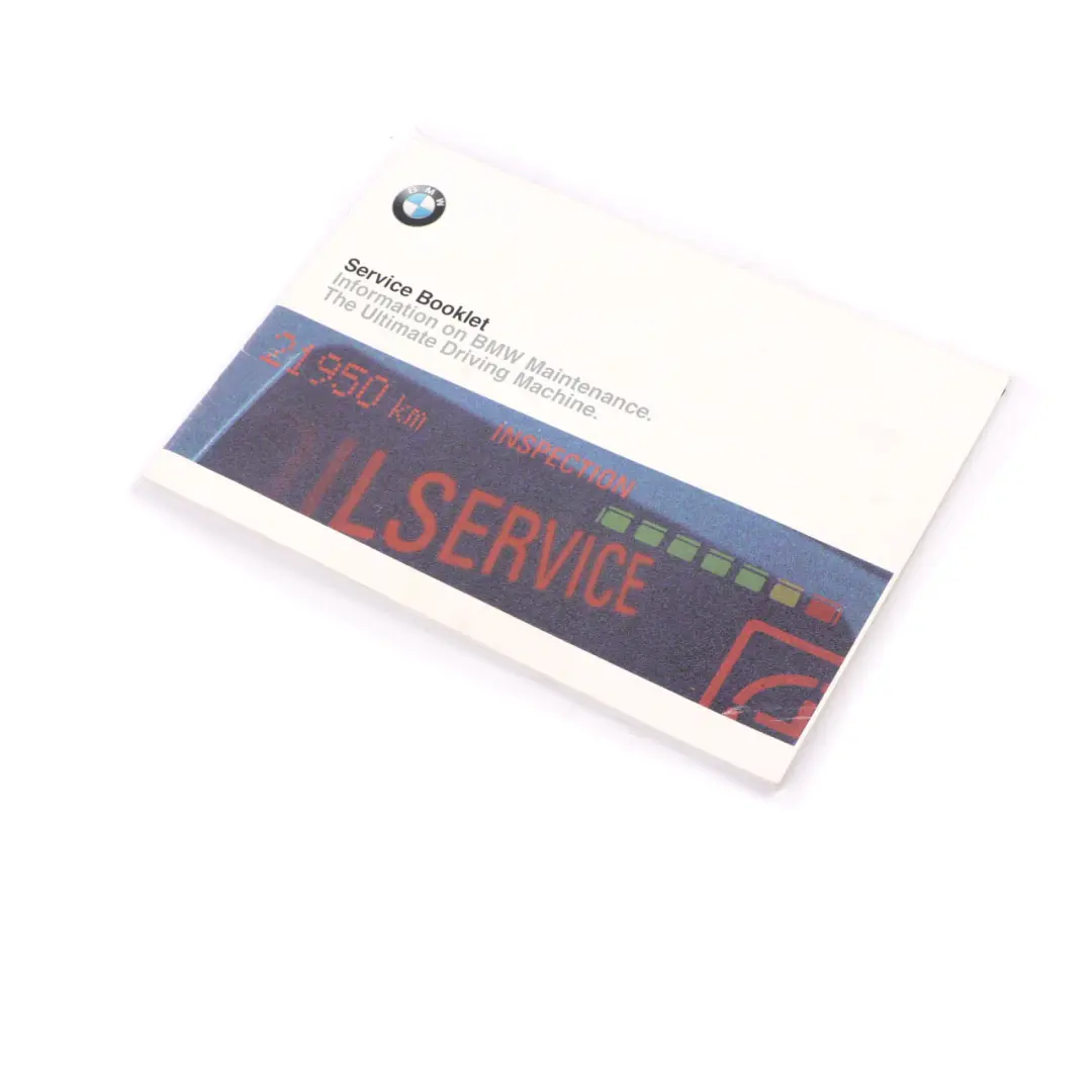 Service Booklet BMW E38 E39 E46 X5 E53 Service Inspection Book 0000974