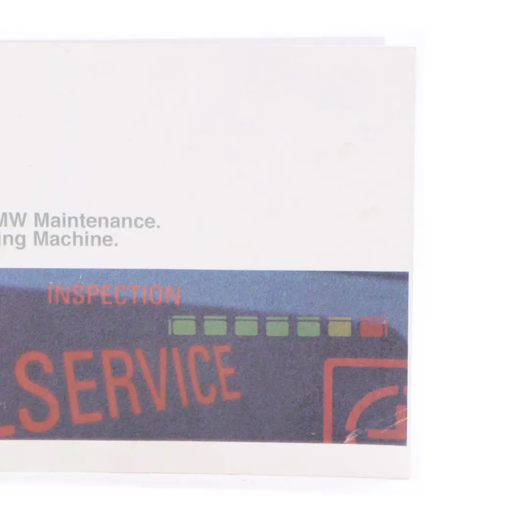 Service Booklet BMW E38 E39 E46 X5 E53 Service Inspection Book 0000974
