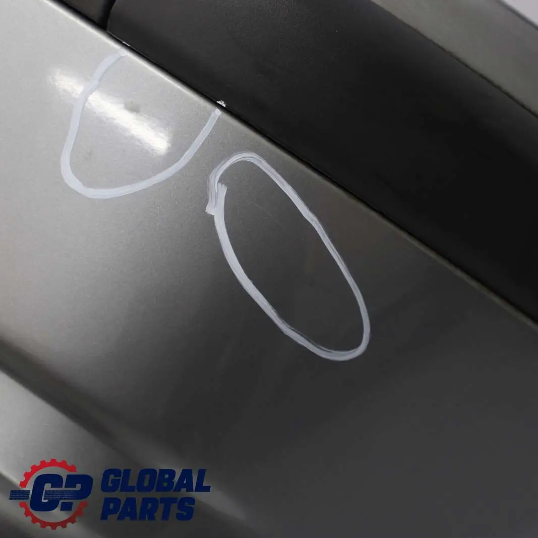 BMW 3 E46 Saloon M Sport Rear Bumper Trim Panel Silbergrau Grey Metallic - A08