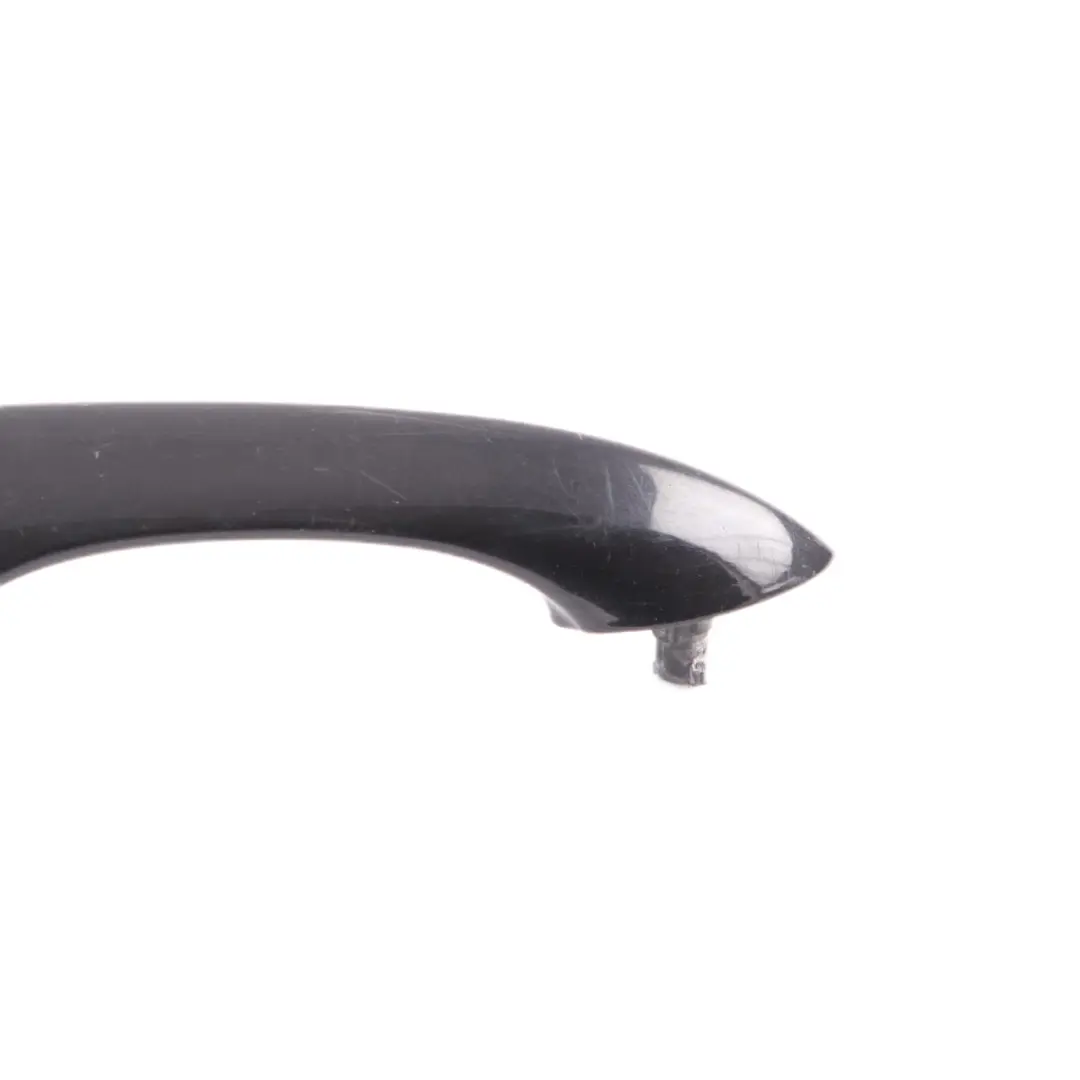 BMW X5 E53 Rear Left Door Handle Grab Catch Cover Black Sapphire Metallic 475