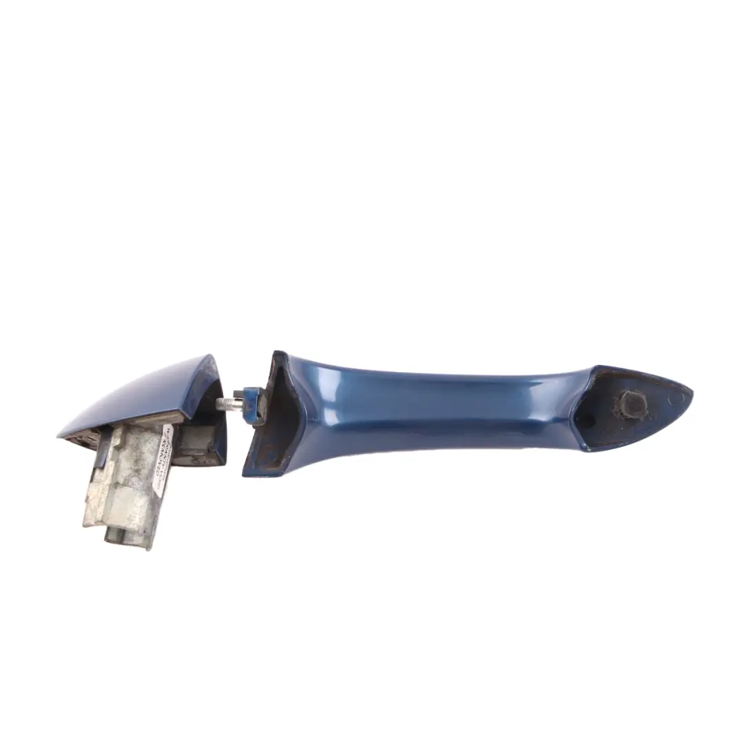 Grab Handle Door BMW X5 E53 3 Rear Right O/S Topasblau Metallic Blue 364