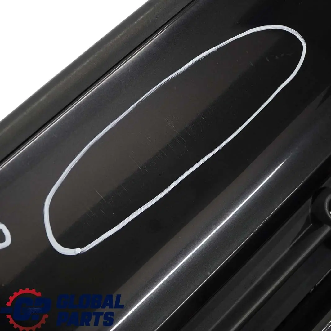 BMW 3 E46 Touring Rear Bumper Trim Panel Black Sapphire Metallic - 475