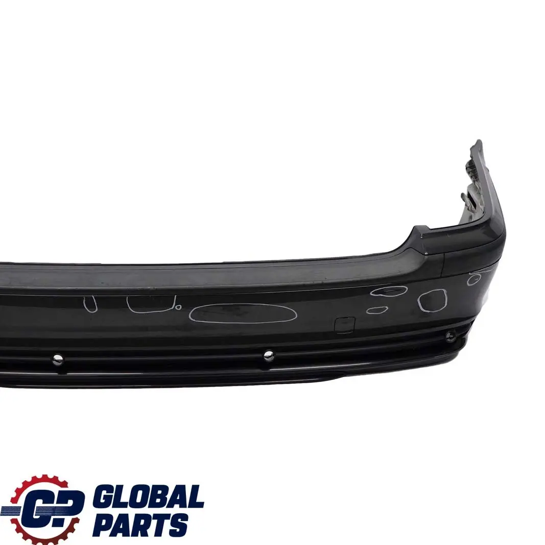 BMW 3 E46 Touring Rear Bumper Trim Panel Black Sapphire Metallic - 475