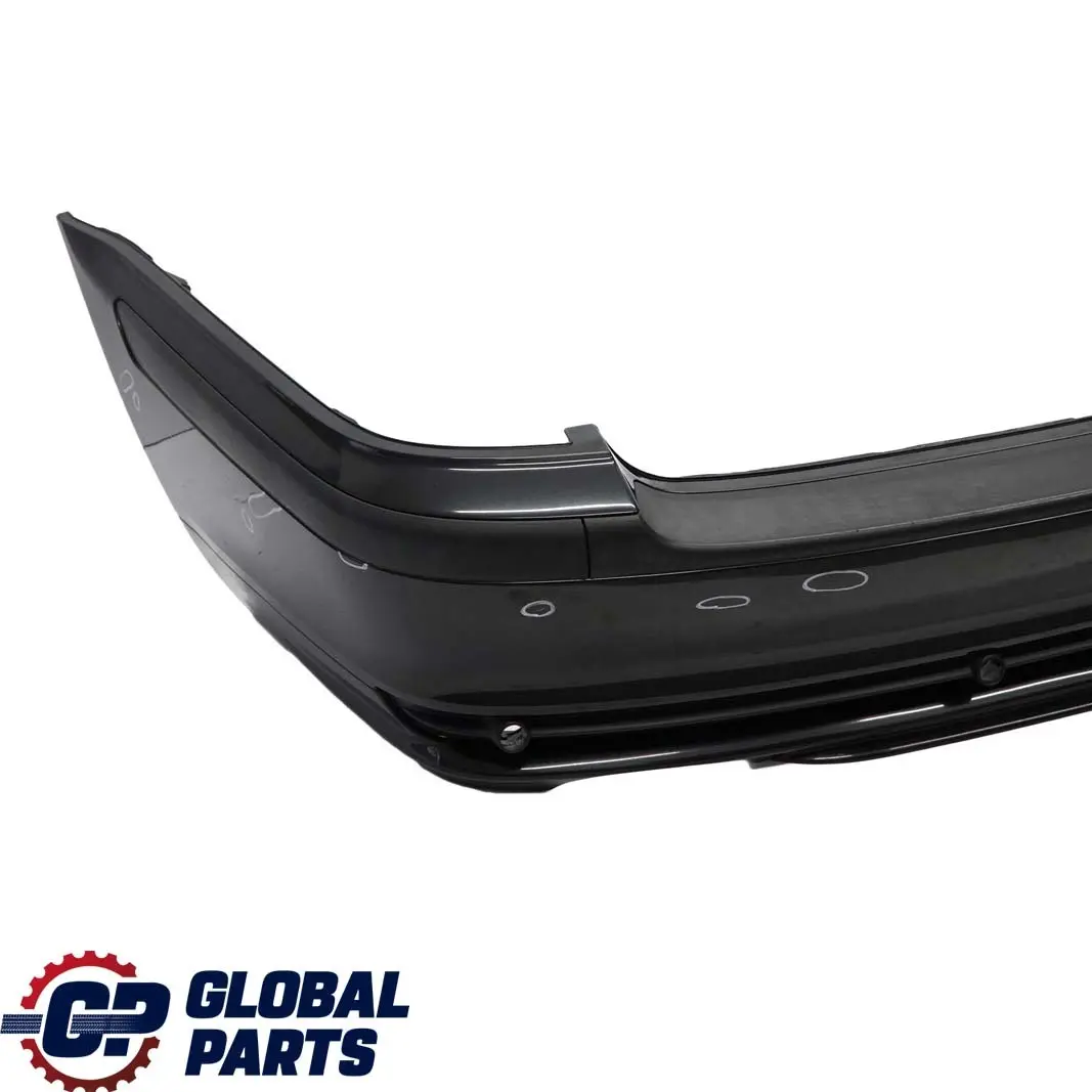 BMW 3 E46 Touring Rear Bumper Trim Panel Black Sapphire Metallic - 475