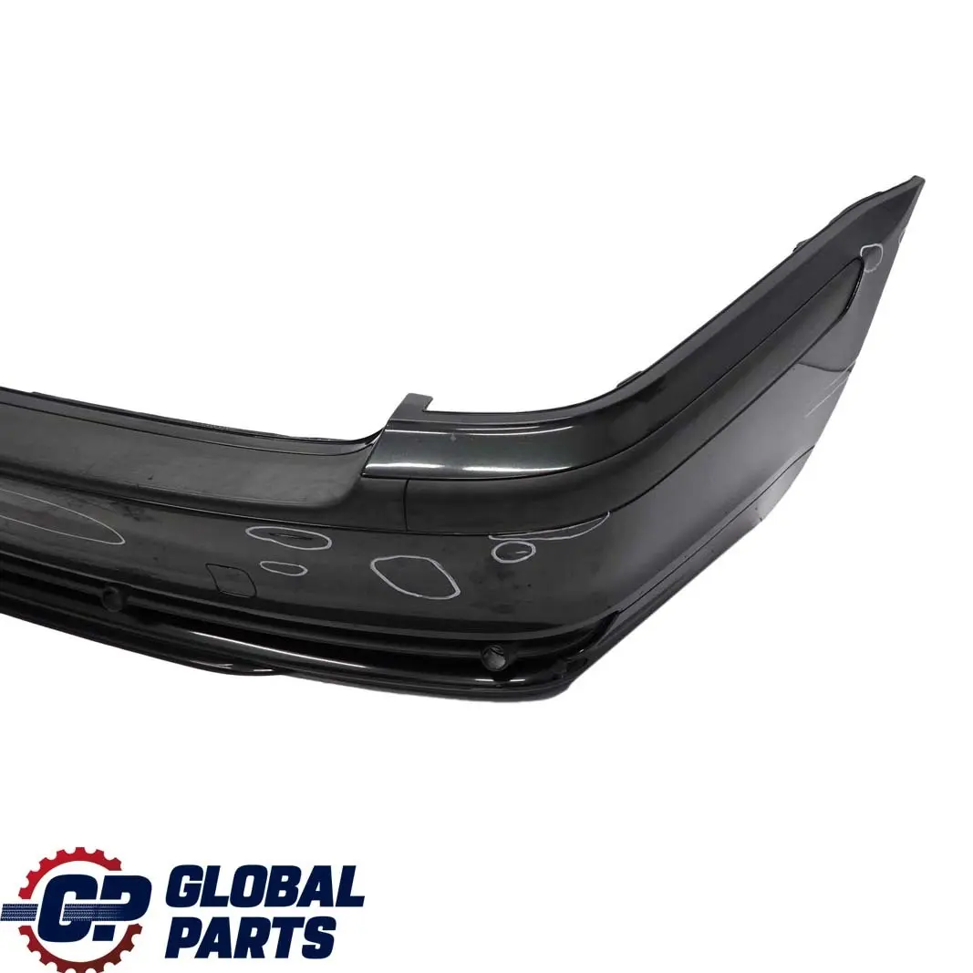 BMW 3 E46 Touring Rear Bumper Trim Panel Black Sapphire Metallic - 475