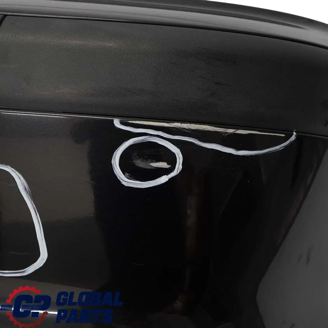 BMW 3 E46 Touring Rear Bumper Trim Panel Black Sapphire Metallic - 475