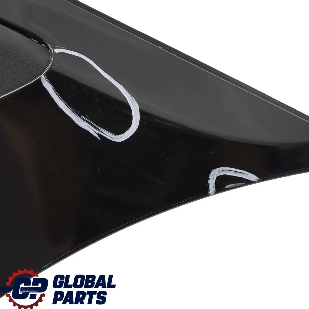 BMW 3 E46 Touring Rear Bumper Trim Panel Black Sapphire Metallic - 475