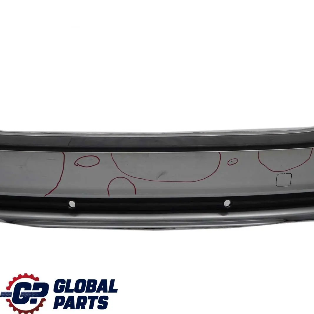 BMW 3 E46 Touring Rear Bumper Trim Panel Titansilber Titan Silver Metallic 354