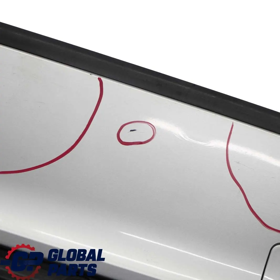 BMW 3 E46 Touring Rear Bumper Trim Panel Titansilber Titan Silver Metallic 354