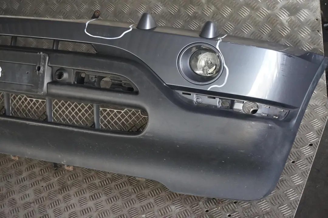 BMW X5 Series E53 3 Front Bumper Panel PDC Stahlgrau Steel Grey Metallic - 400