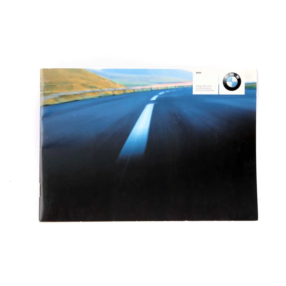 BMW 6 E63 Coupe Service Book Booklet Case Pouch Wallet 0012182