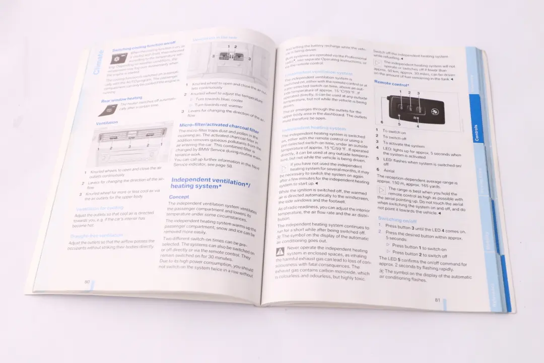 BMW 3 Series E90 Owner's Handbook Instructions Manual Pouch Case Wallet