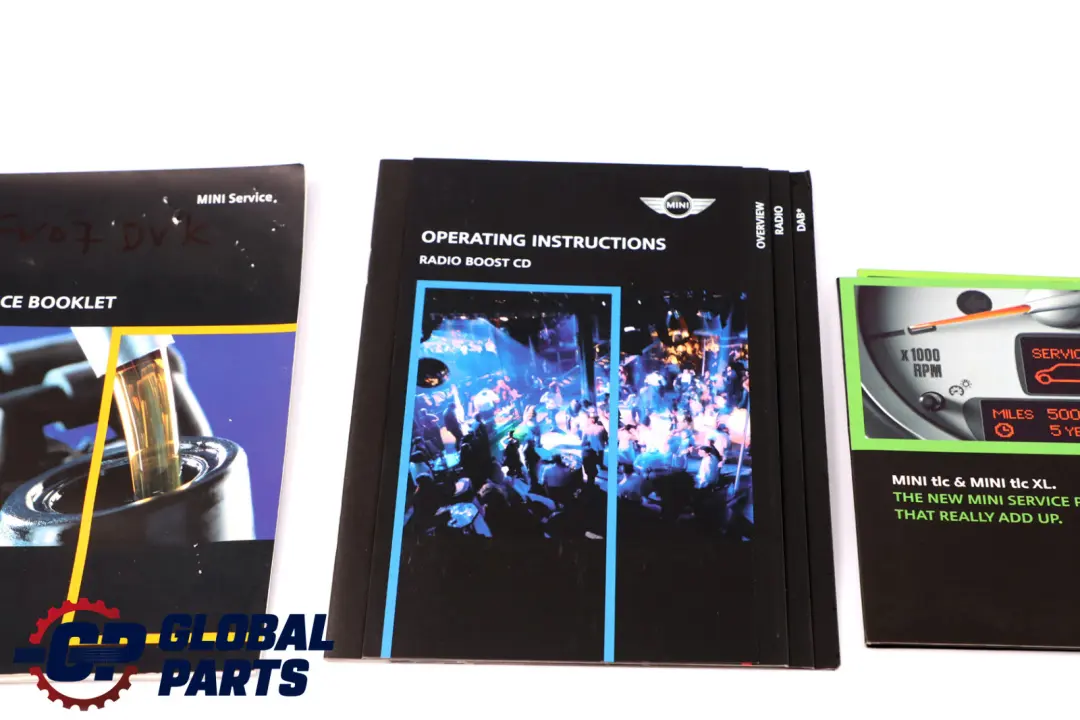 BMW Mini Cooper One R56 Service Booklet Owner's Handbook Pouch Case Wallet Set