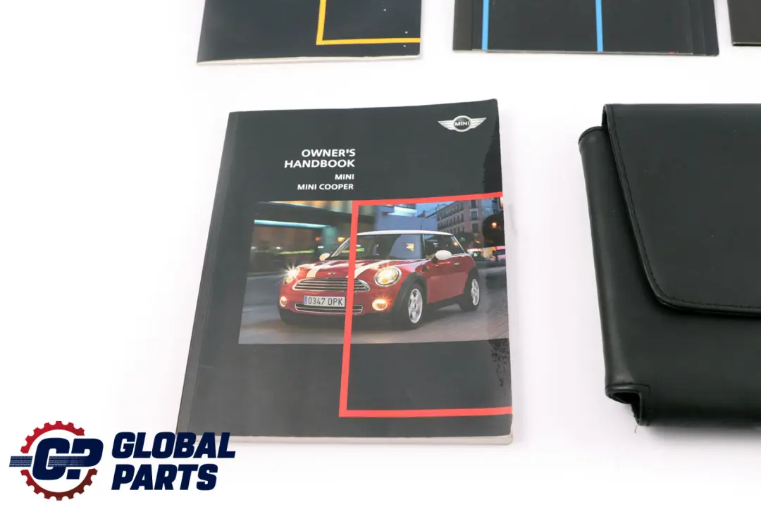 BMW Mini Cooper One R56 Service Booklet Owner's Handbook Pouch Case Wallet Set