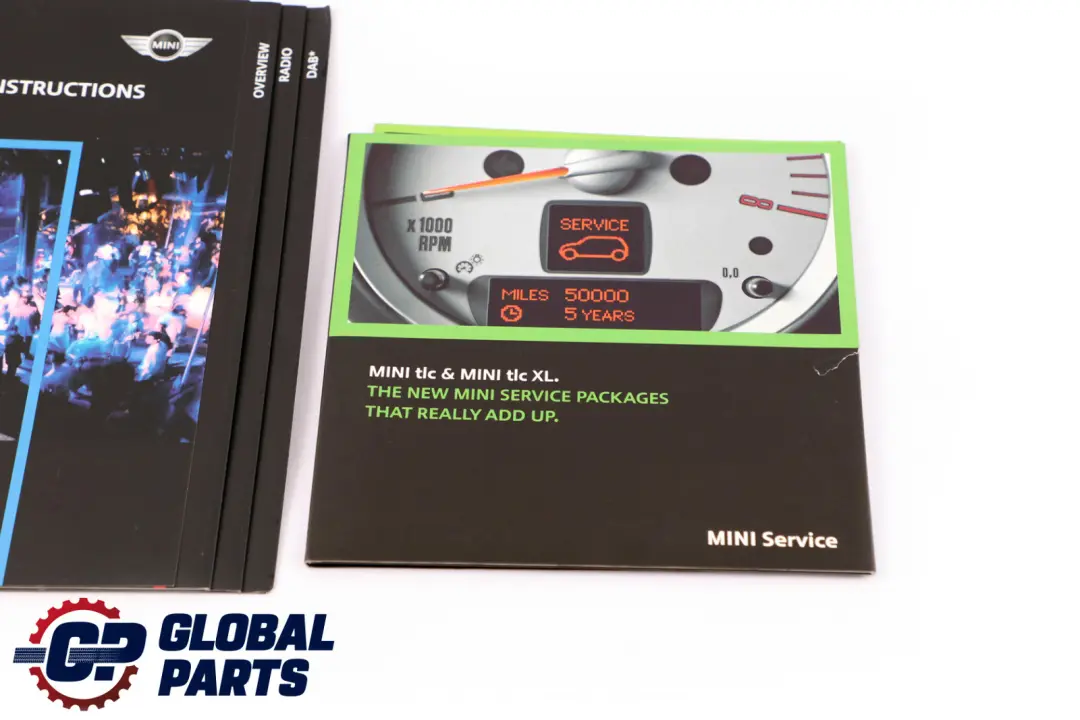 BMW Mini Cooper One R56 Service Booklet Owner's Handbook Pouch Case Wallet Set