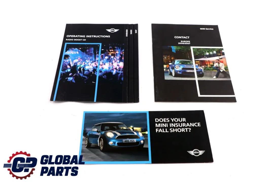 BMW Mini Cooper 2 R56 Service Booklet Owner's Handbook Pouch Case Wallet Set