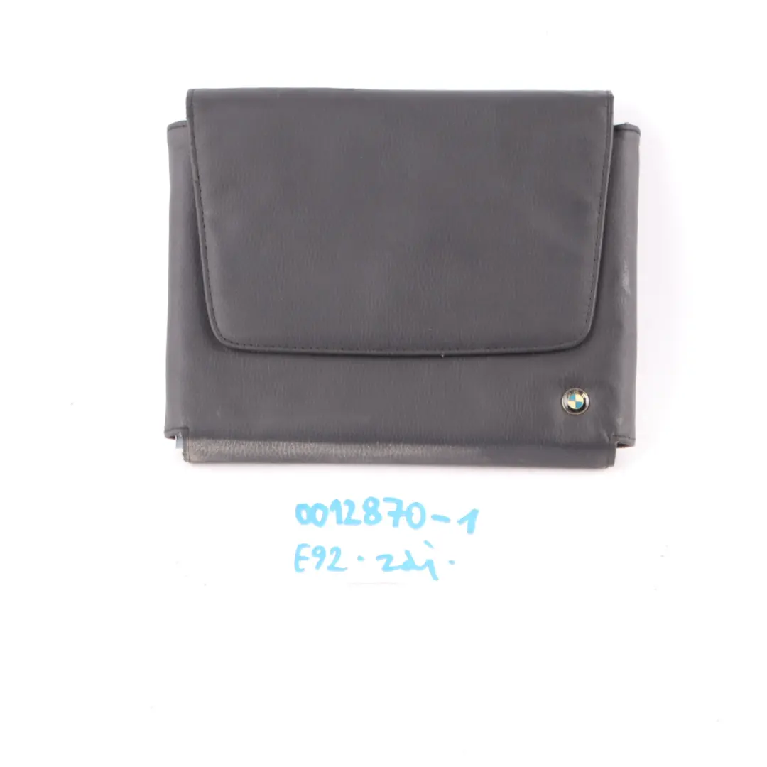 BMW E92 Coupe Owner's Handbook Radio Instructions Pouch Case Wallet