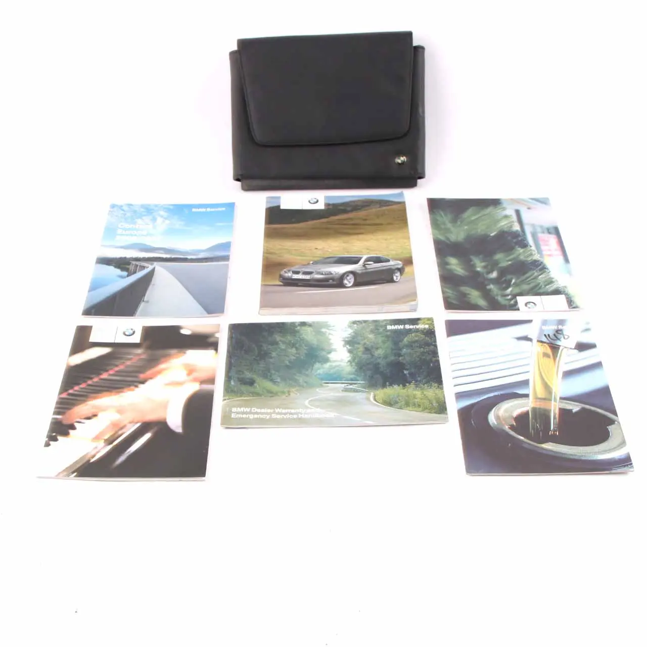 BMW E92 Coupe Owner's Handbook Radio Instructions Pouch Case Wallet