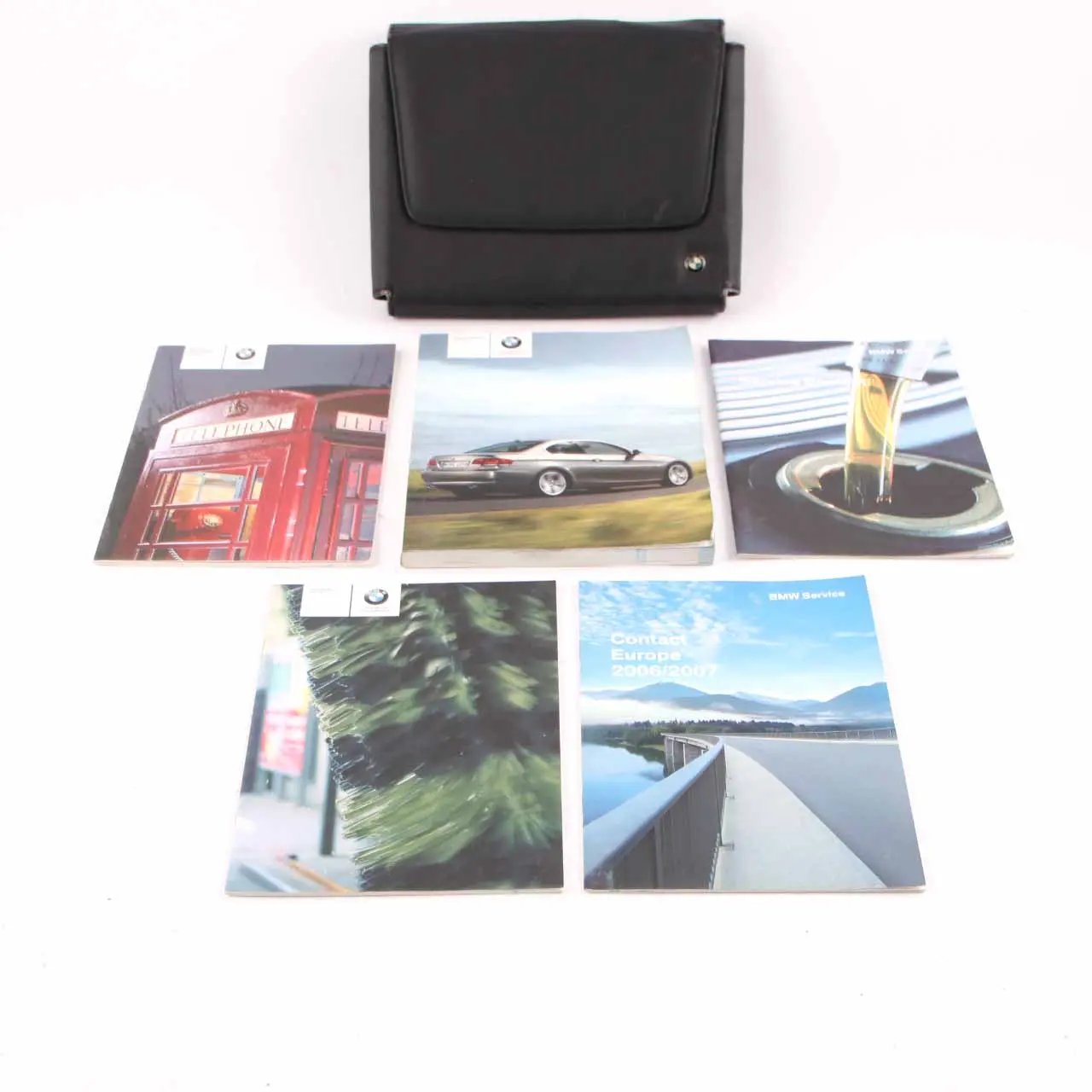 BMW E92 Coupe Owner's Handbook Service Booklet Pouch Wallet Case