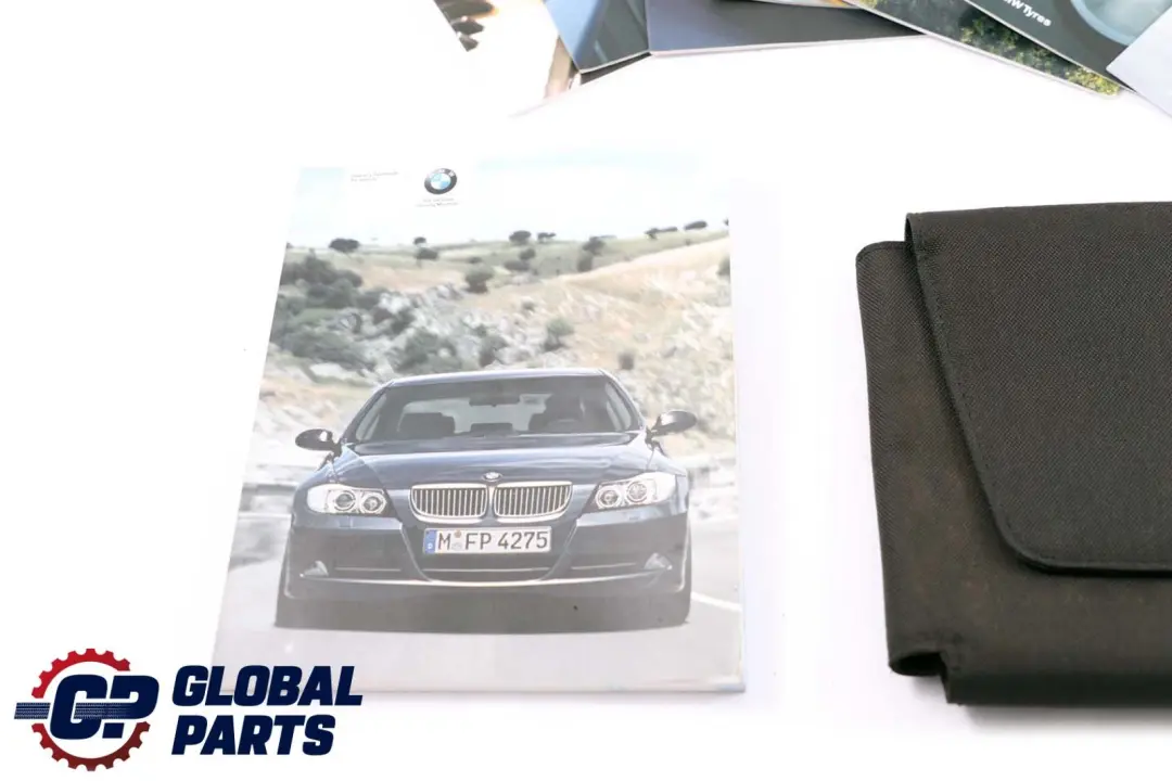 *BMW 3 Series E90 E91 Service Book Booklet Owner's Handbook Pouch Case