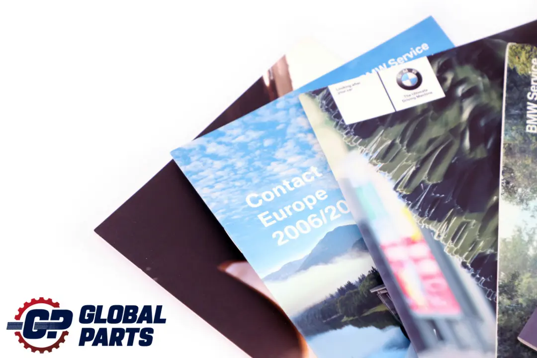 BMW 3 Series E90 E91 Service Book Booklet Owner's Handbook Pouch Case Set