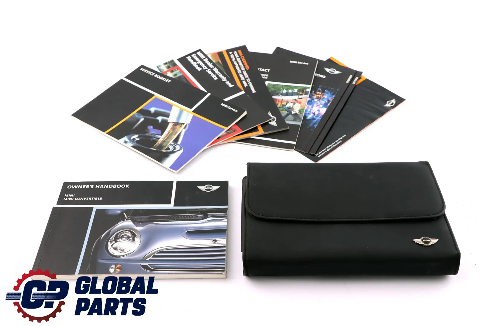 BMW Mini Cooper R50 R53 Service Booklet Owner's Handbook Pouch Case Wallet Set