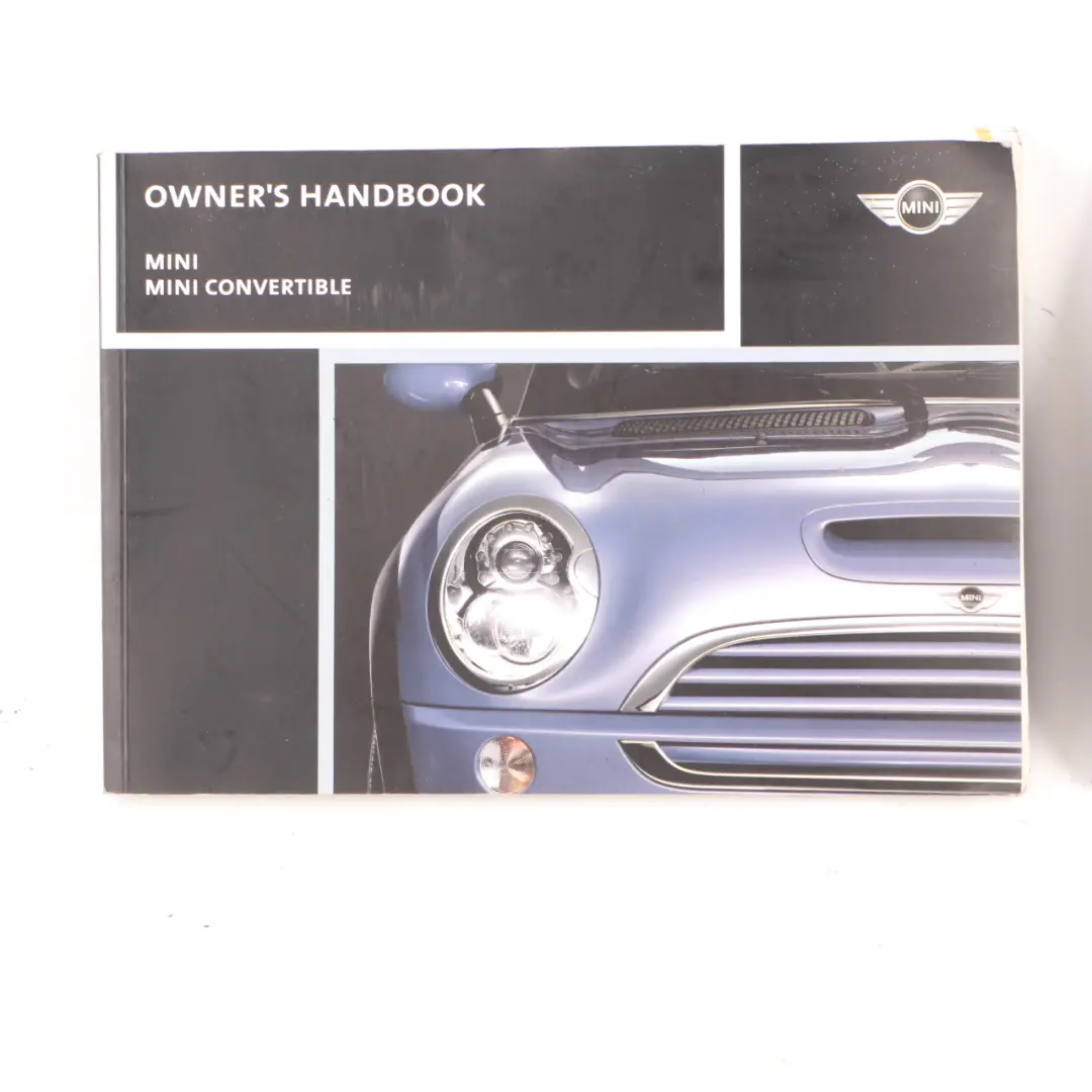 Mini R50 R53 Service Booklet Owner's Handbook Pouch Case Wallet Set