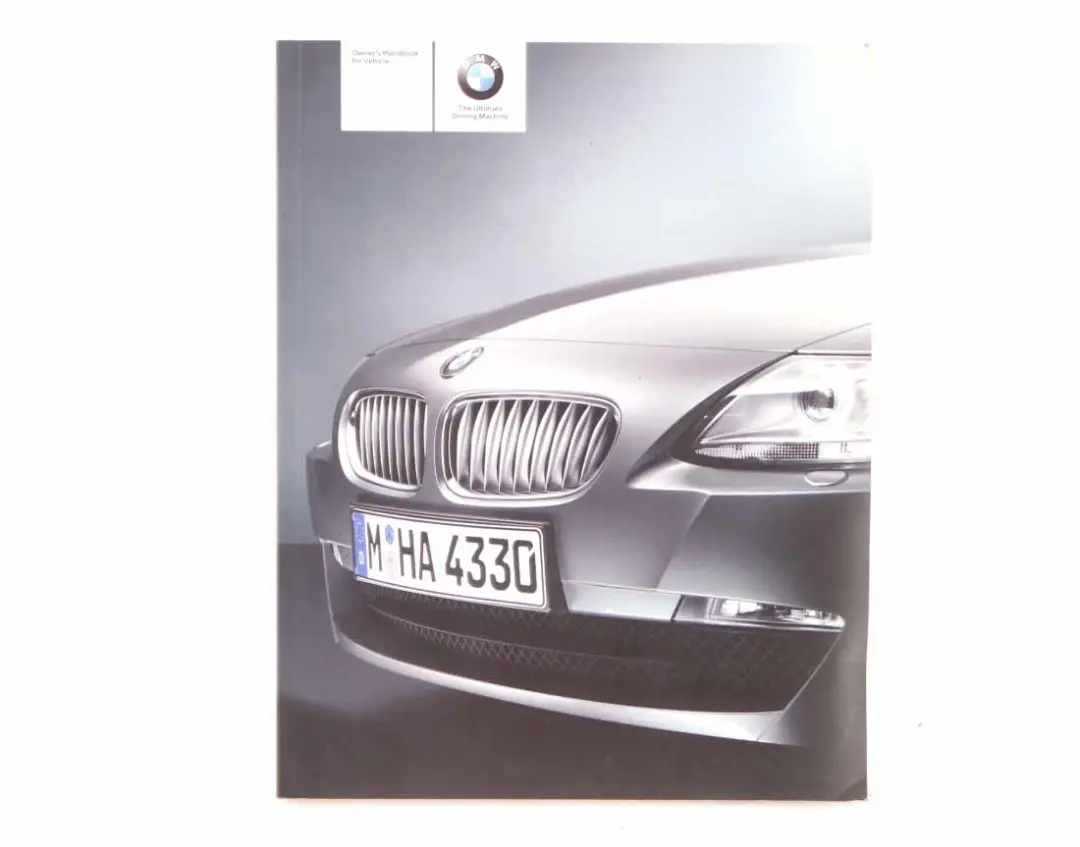 BMW Z4 E85 Owner's Handbook Booklet Instructions Book 0012999