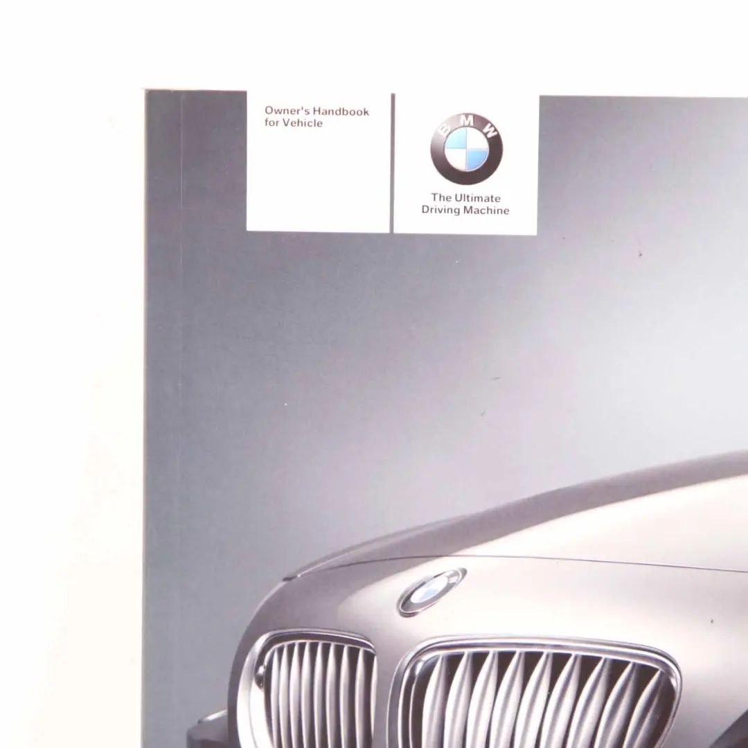 BMW Z4 E85 Owner's Handbook Booklet Instructions Book 0012999