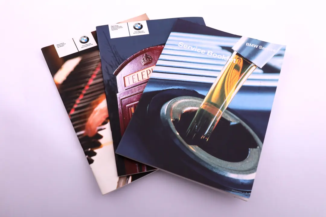 BMW 1 3 Series E87 E90 Service Booklet CD Player Instructions Set