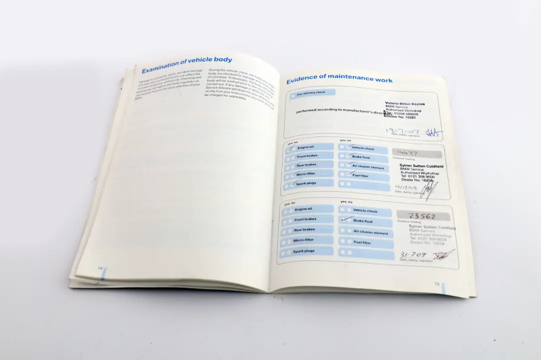BMW 5 X5 Series E60 LCI E61 LCI E70 Service Booklet 0013080 01410013080
