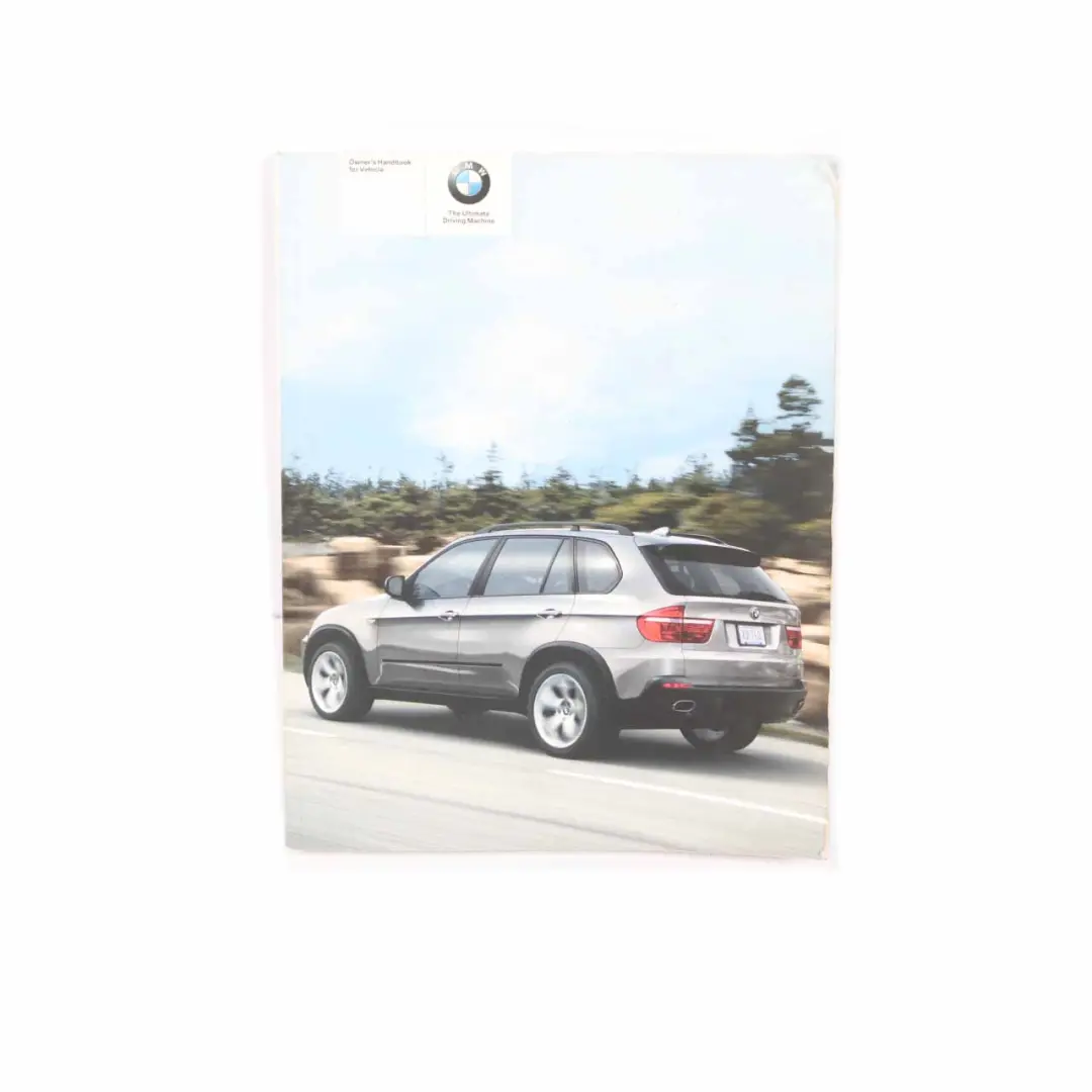 BMW X5 E70 Owner's Handbook Book Wallet Case Pouch Set 0013209