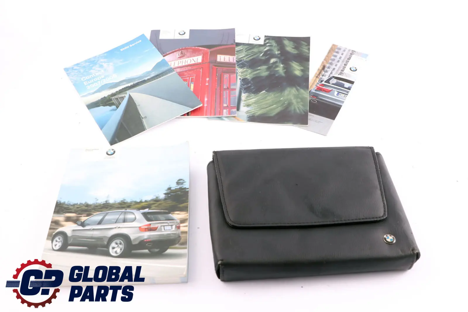 BMW X5 Series E70 Owner's Handbook Book Wallet Case Pouch Set 0013209