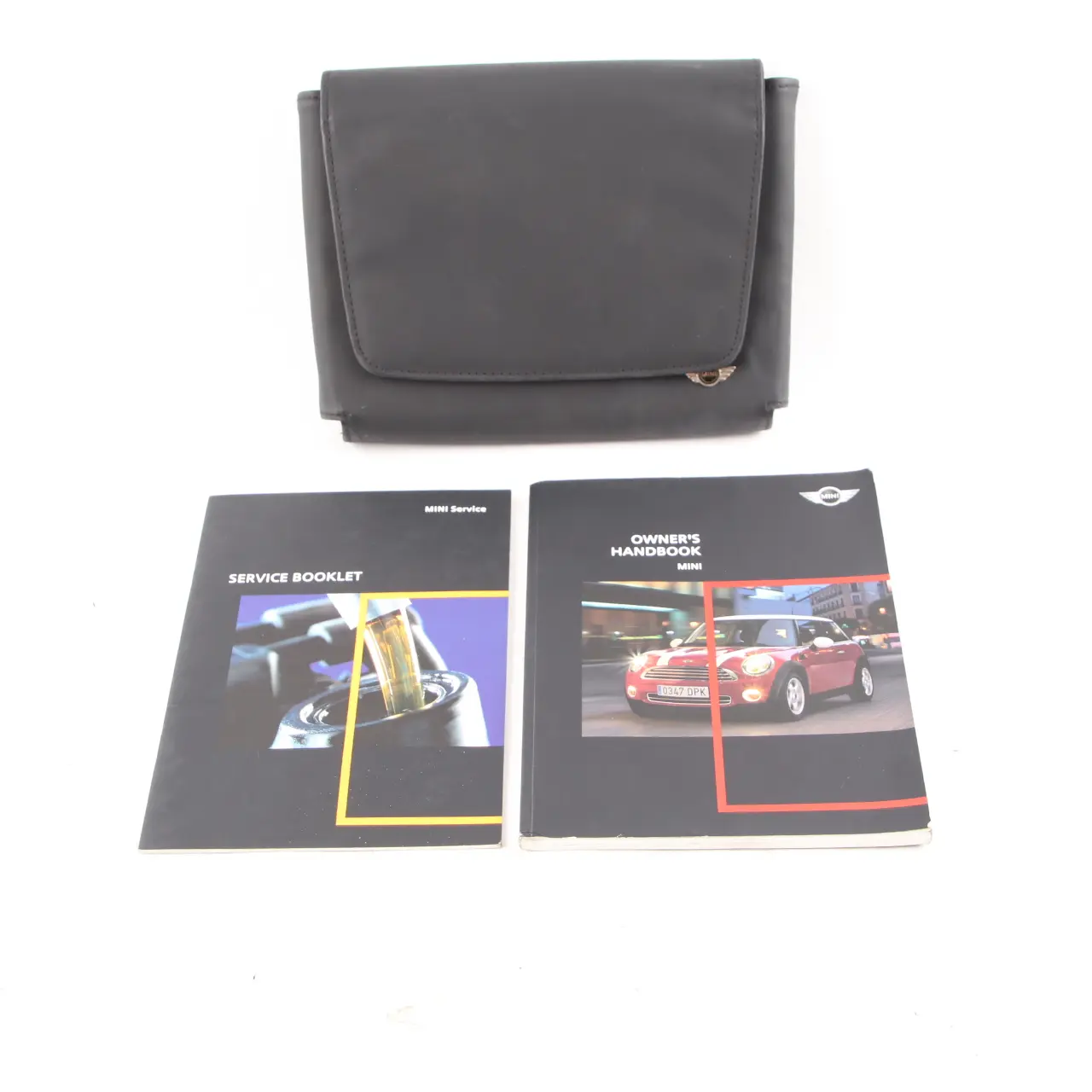 Mini R56 Service Booklet Owner's Handbook Pouch Case Wallet Set