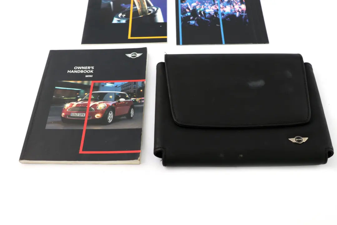 BMW Mini Cooper 4 R56 Service Booklet Owner's Handbook Pouch Case Wallet Set