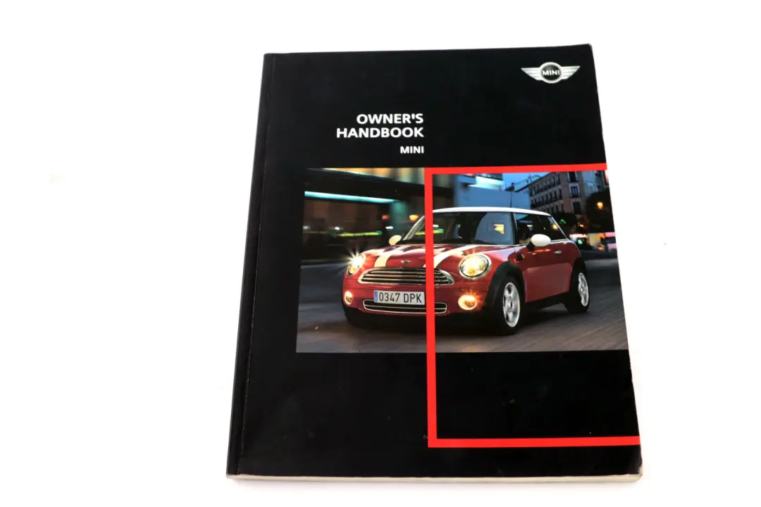 BMW Mini Cooper 4 R56 Service Booklet Owner's Handbook Pouch Case Wallet Set
