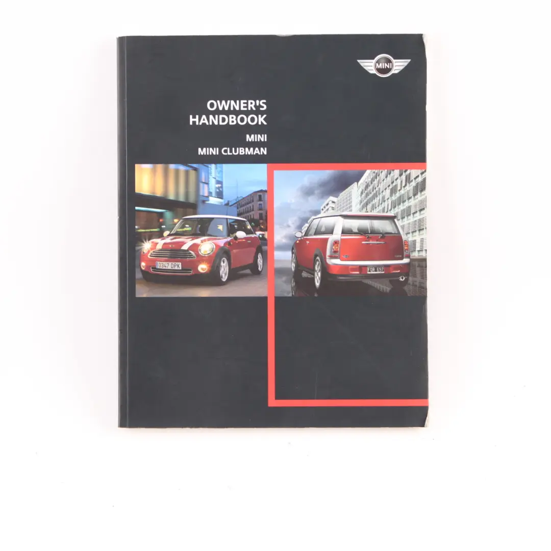 Mini Cooper R55 R56 Service Booklet Owner's Handbook Book Wallet Case Set