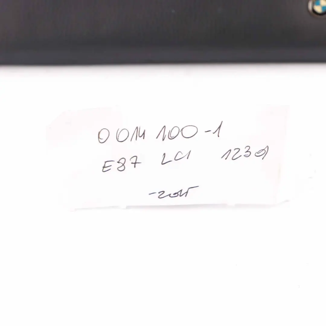 BMW E81 E87 LCI Owner's Handbook Manual Pouch Case Wallet 0014100