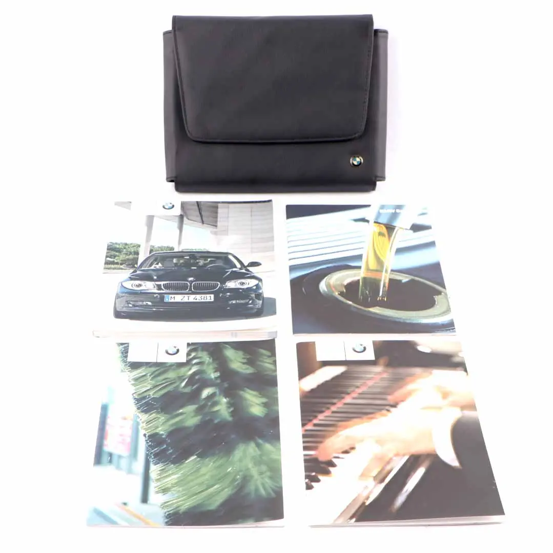 BMW E81 E87 LCI Owner's Handbook Manual Pouch Case Wallet 0014100