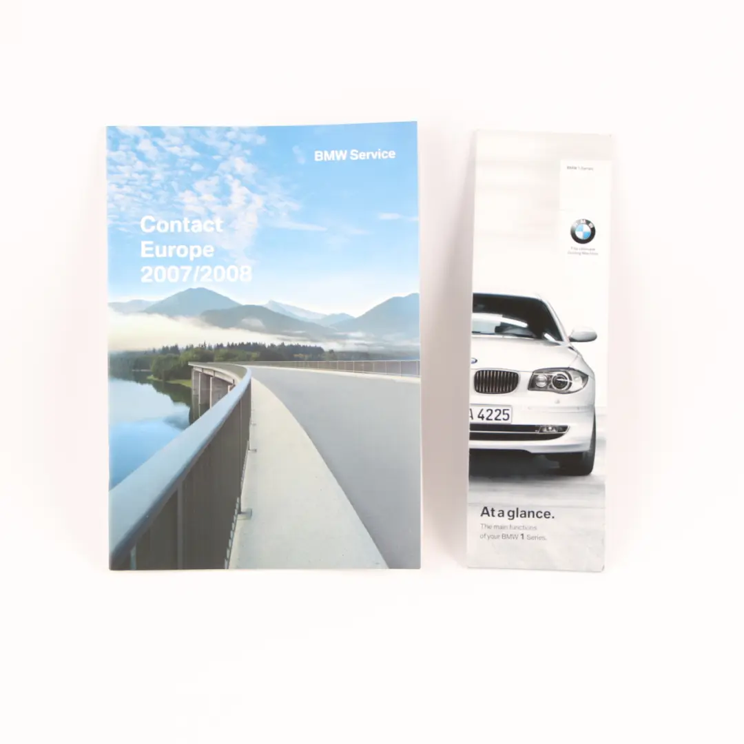 BMW E81 E87 LCI Service Booklet Owner's Handbook Manual Pouch Case Wallet