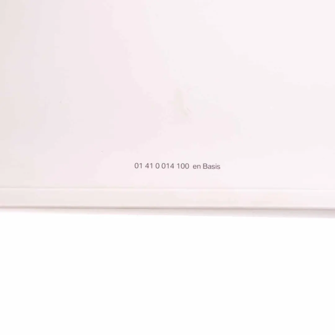 BMW E81 E87 LCI Owner's Handbook Manual Pouch Case Wallet