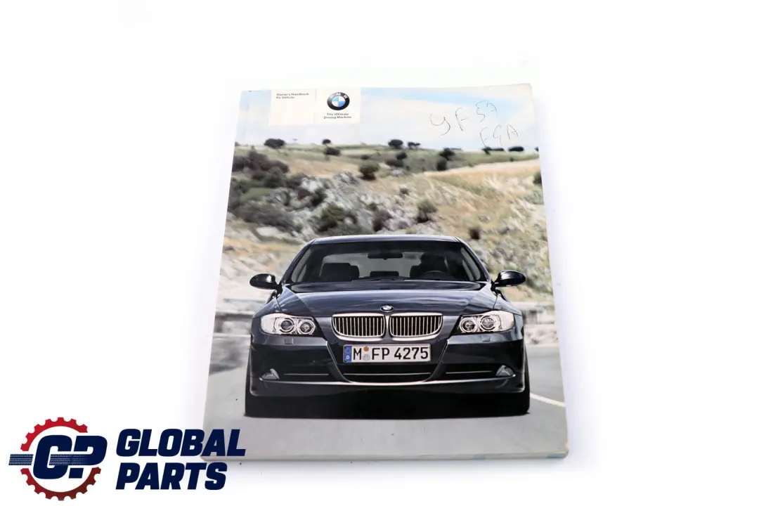 BMW 3 Series 1 E90 E91 Service Booklet Owner's Handbook Pouch Case Wallet