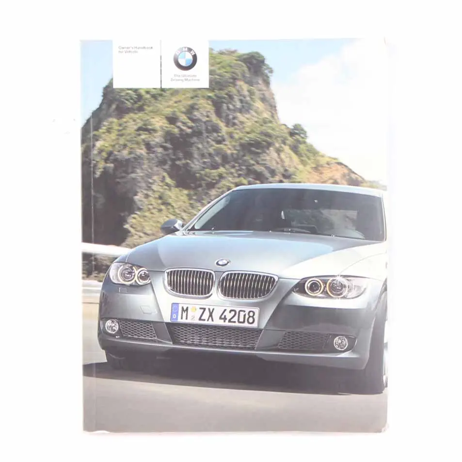 BMW E92 Coupe Owner's Handbook Pouch Case Wallet 0014179