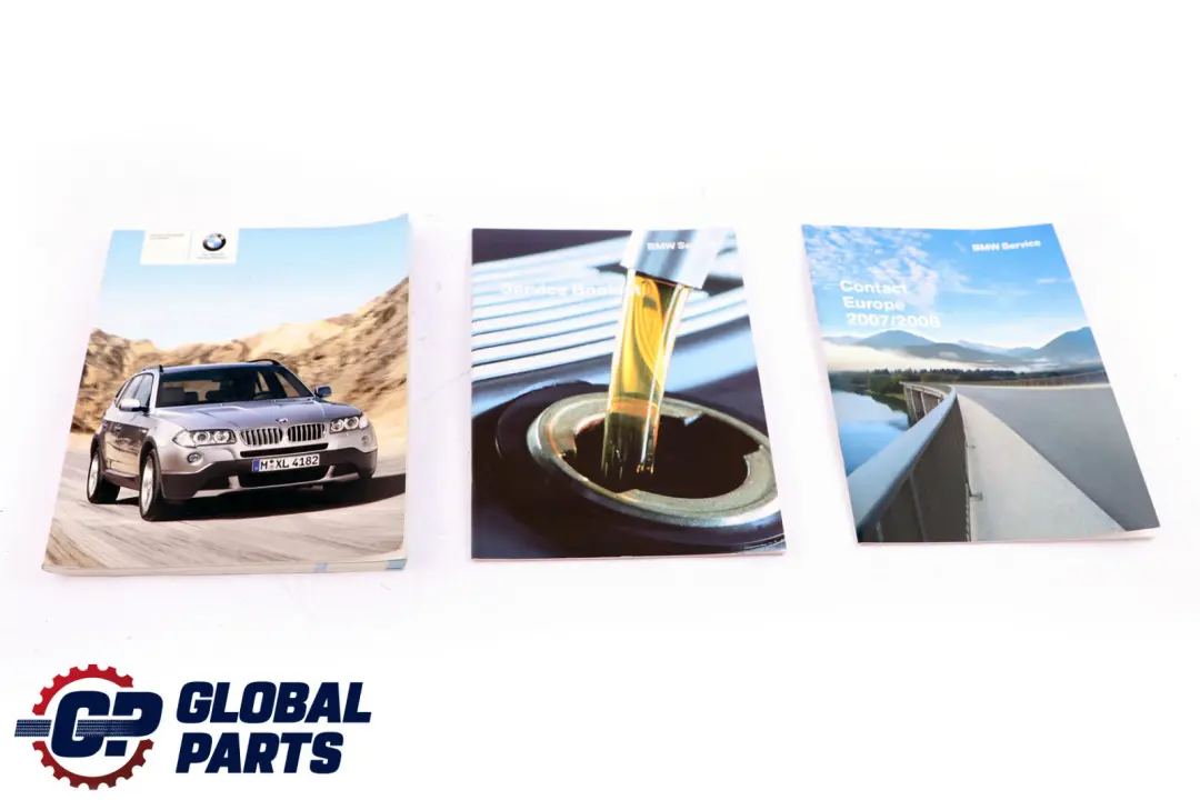 BMW X3 Series 1 E83 LCI Service Booklet Owner's Handbook Pouch Case Wallet