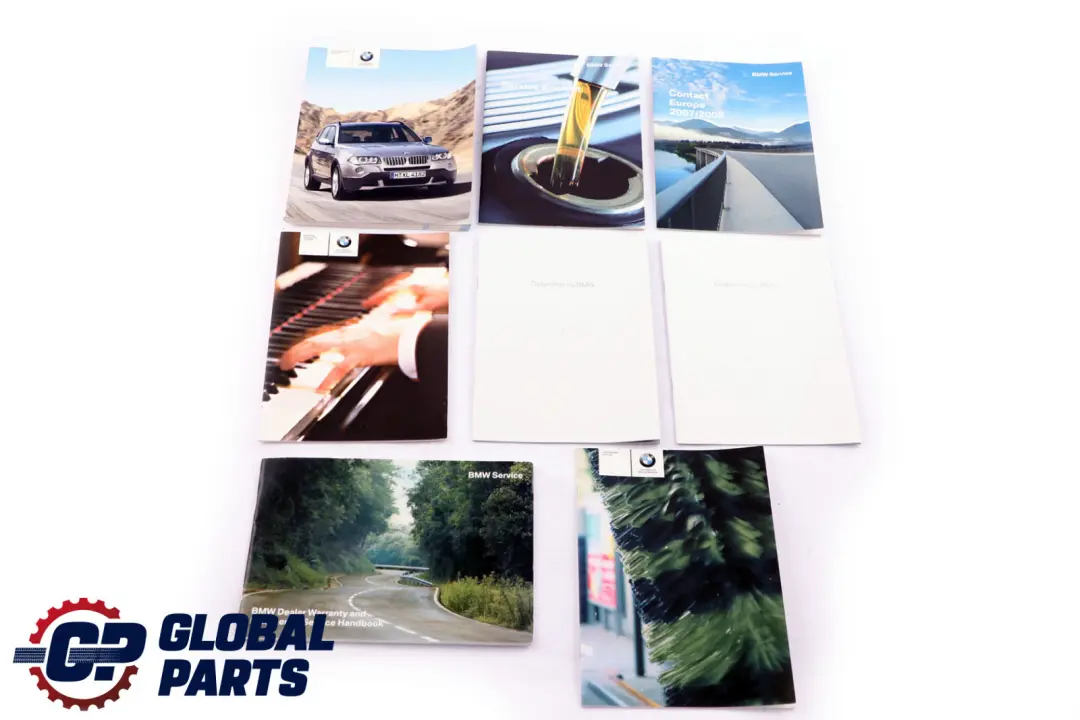 BMW X3 Series 1 E83 LCI Service Booklet Owner's Handbook Pouch Case Wallet
