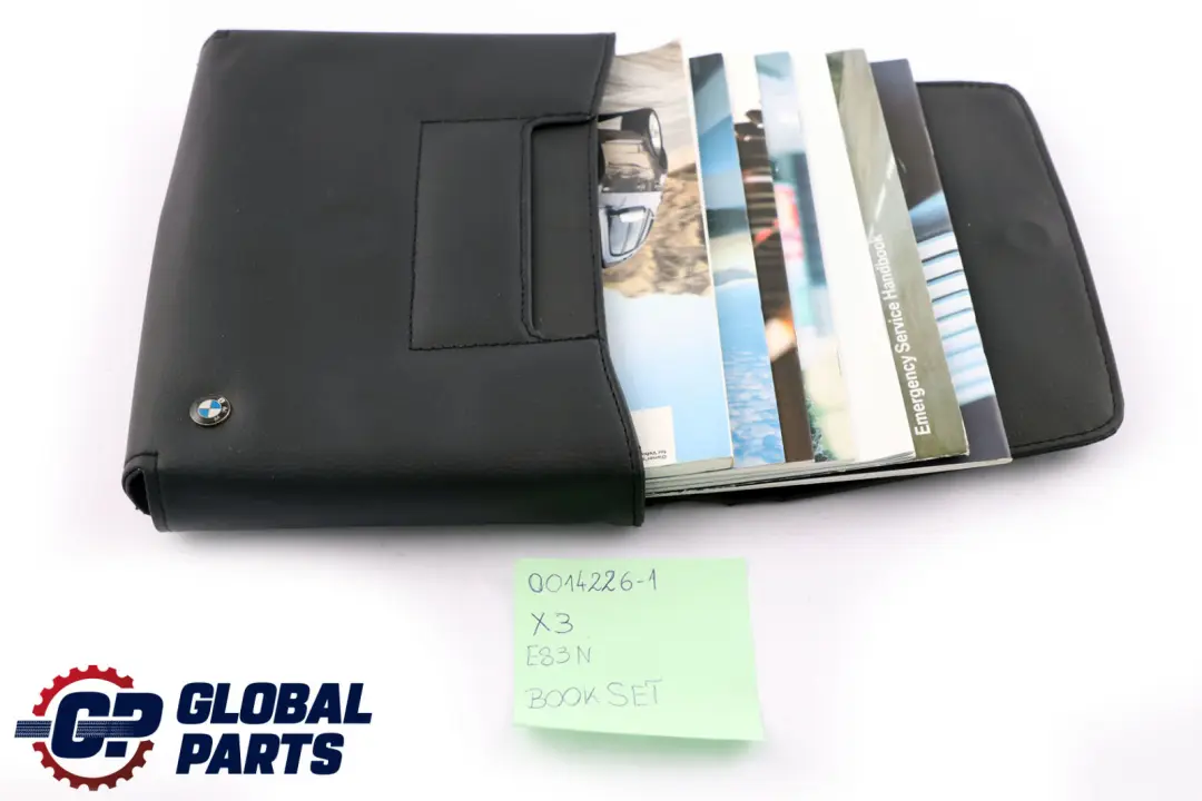 BMW X3 Series 1 E83 LCI Service Booklet Owner's Handbook Pouch Case Wallet