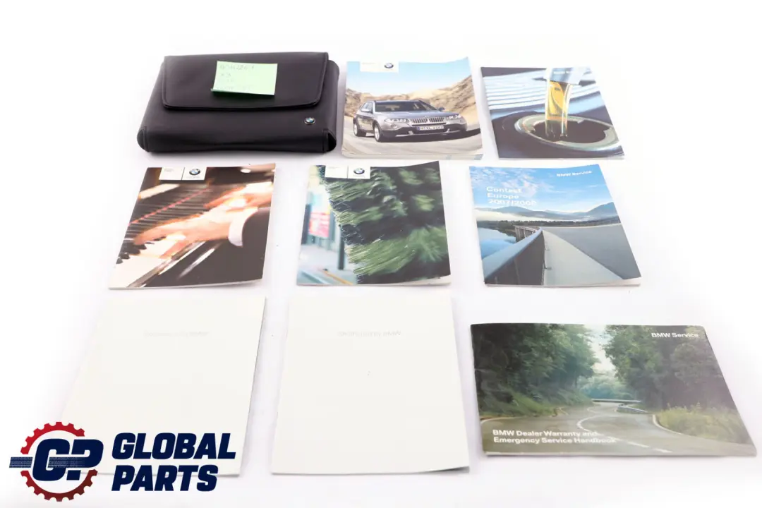 BMW X3 Series 1 E83 LCI Service Booklet Owner's Handbook Pouch Case Wallet