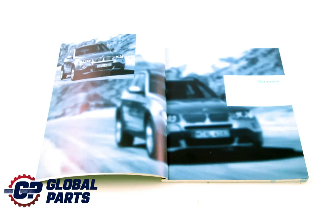 BMW X3 Series E83 LCI Service Booklet Owner's Handbook